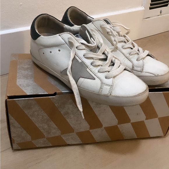 Golden goose super star leather sneakers - Picture 2 of 5